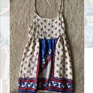 Forever 21 red white and blue dress